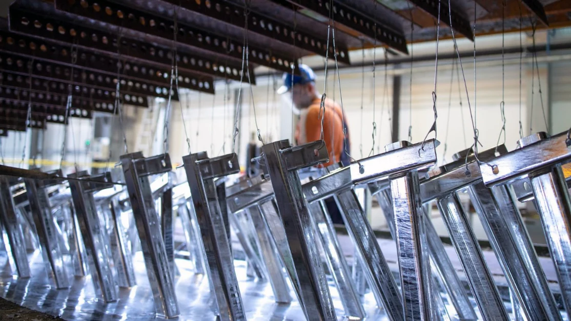 Recubrimientos metálicos para proveedores Tier 1 y 2, en proceso de fabricación