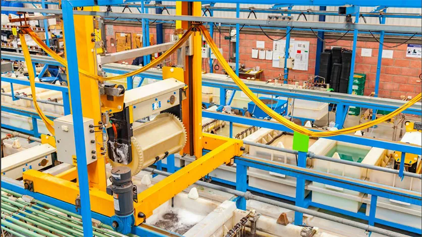 Equipo zinklad para la industria